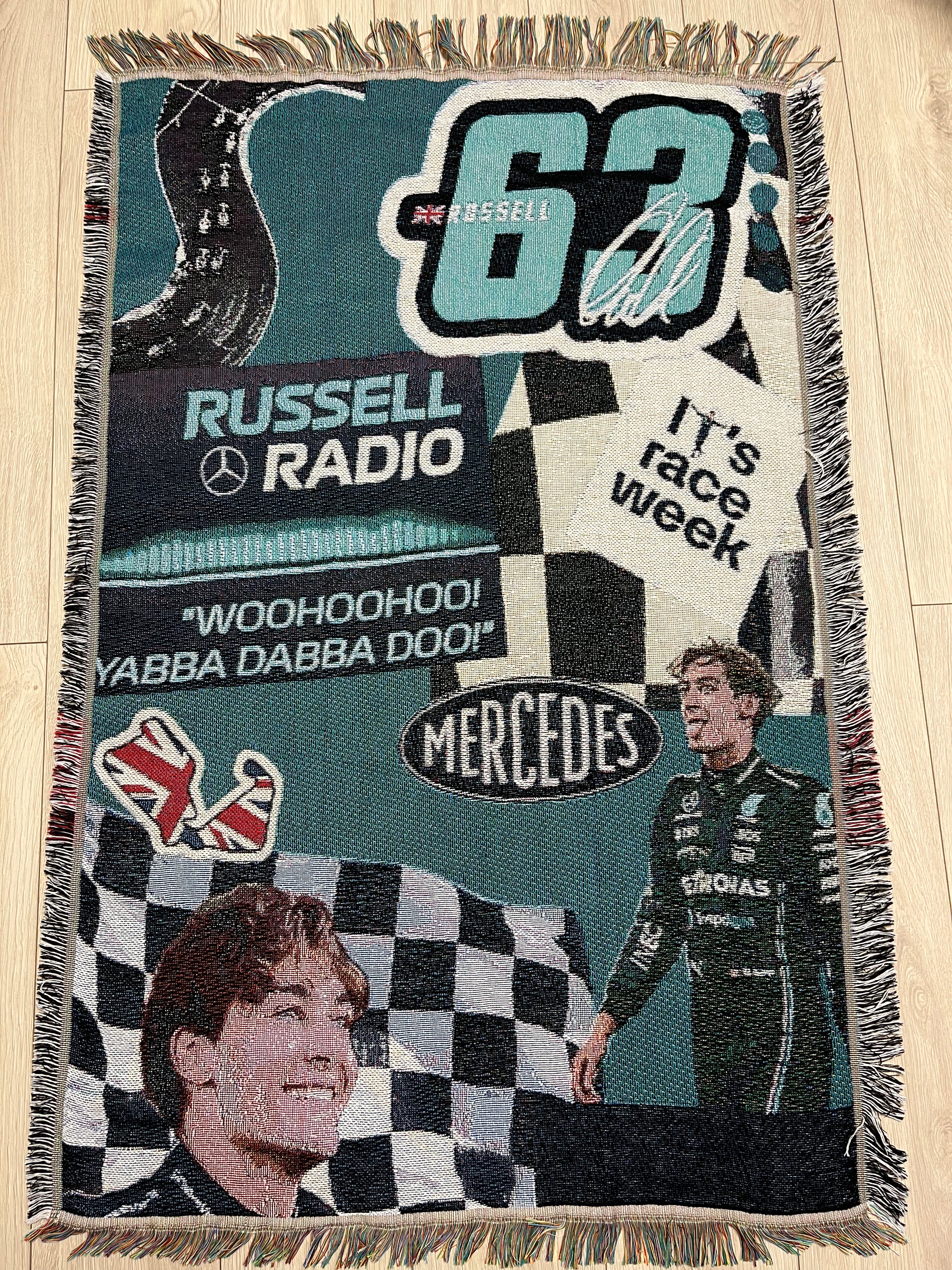 Mercedes blanket
